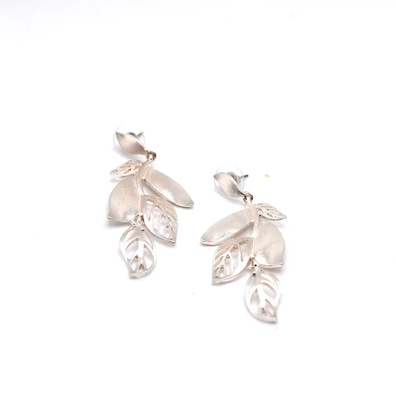 Dainty Silver Earrings-Melanie Earrings