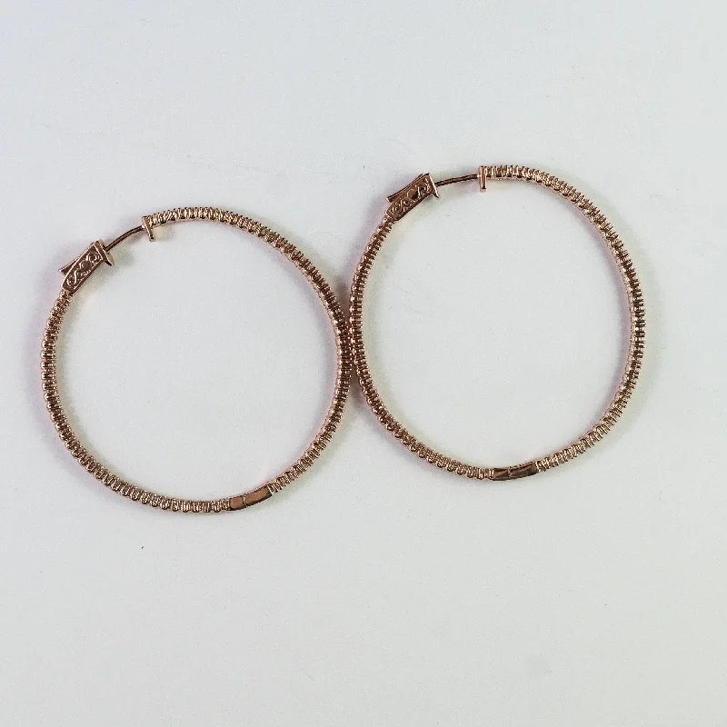 Dangle Hoop Earrings-Hazy Earring