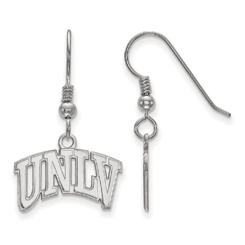 CZ Stud Earrings-Sterling Silver University of Nevada Las Vegas Dangle Earring