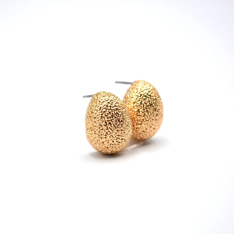 Small Gold Earrings-Pip Earrings