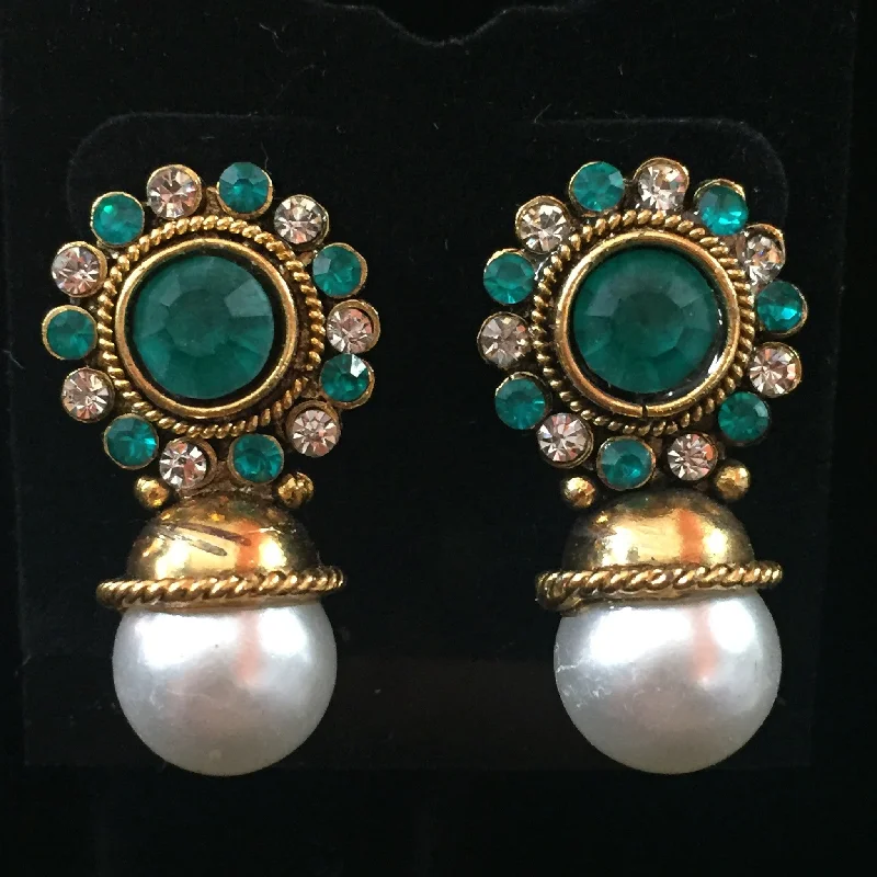 Luxe Drop Earrings-Kundan Earrings