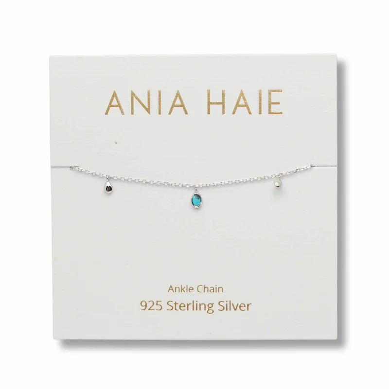 Ania Haie Ankle Bracelet Silver