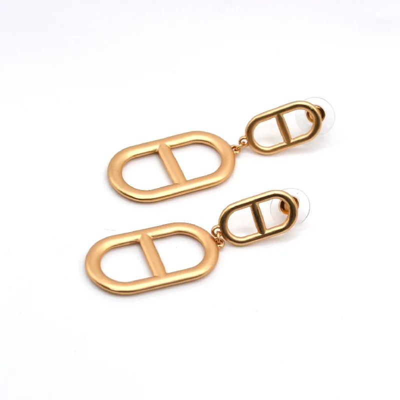 Classic Gold Earrings-Juliana Earrings