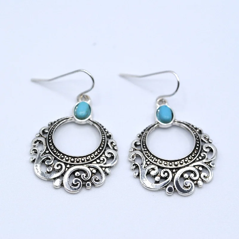 Designer Silver Earrings-Shirley Earrings