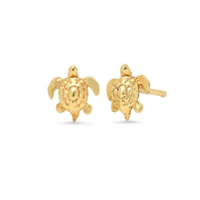 Ethnic Earrings-Baby Honu Studs