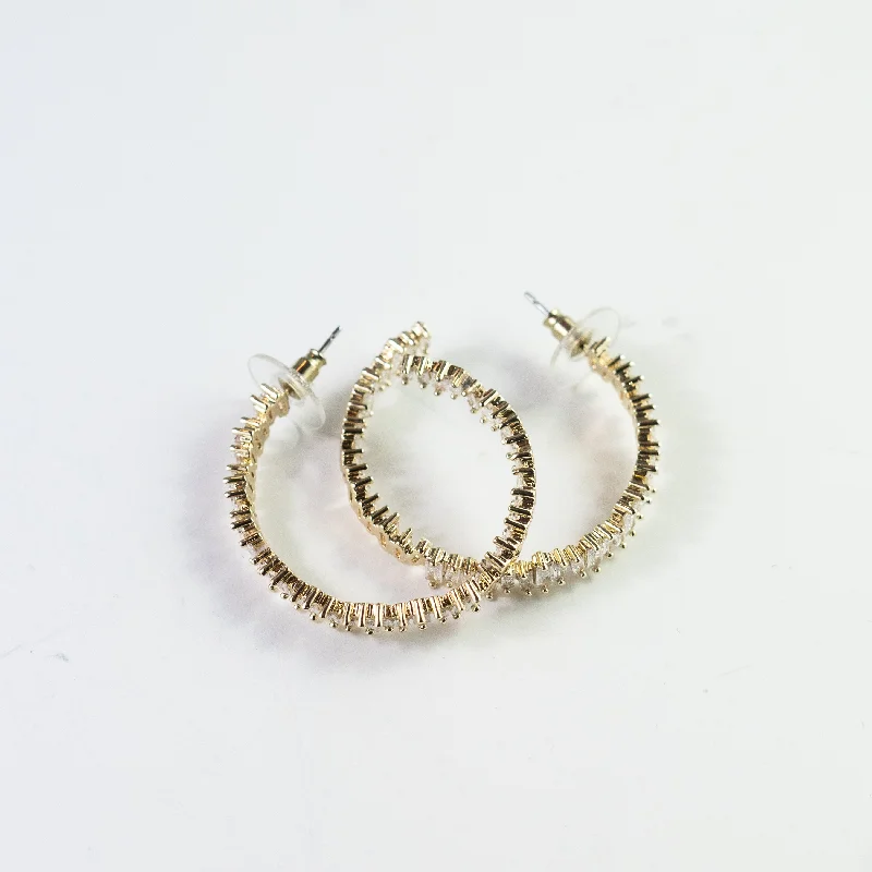 Handcrafted Hoop Earrings-Lynette Earrings