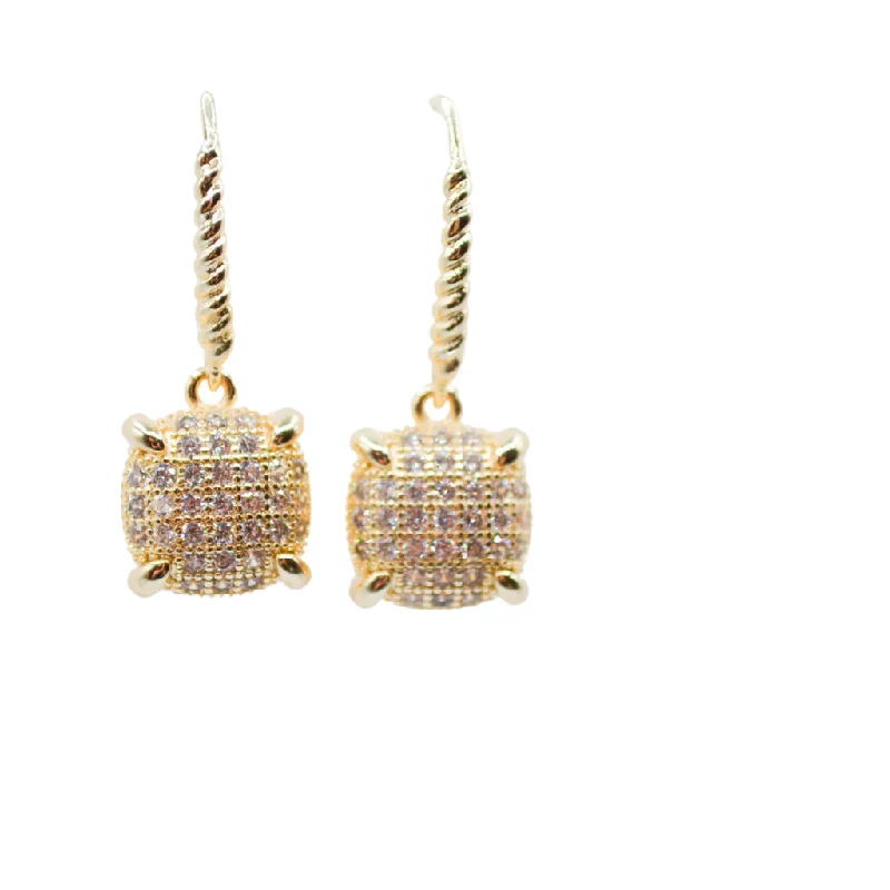 High-End Diamond Earrings-Georgia Earrings