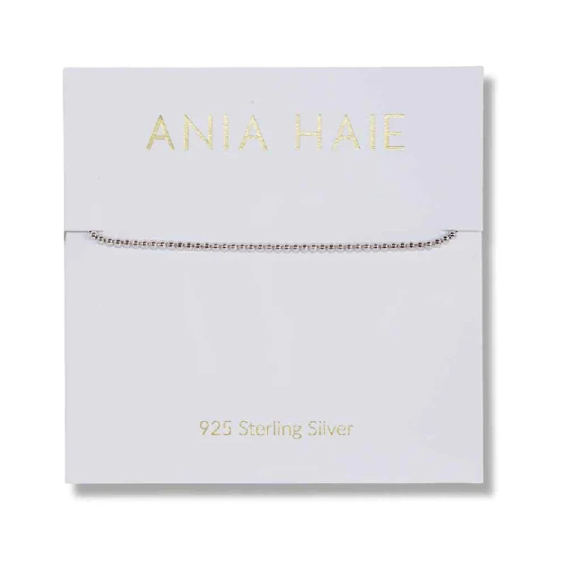 Ania Haie Beaded Bracelet Silver